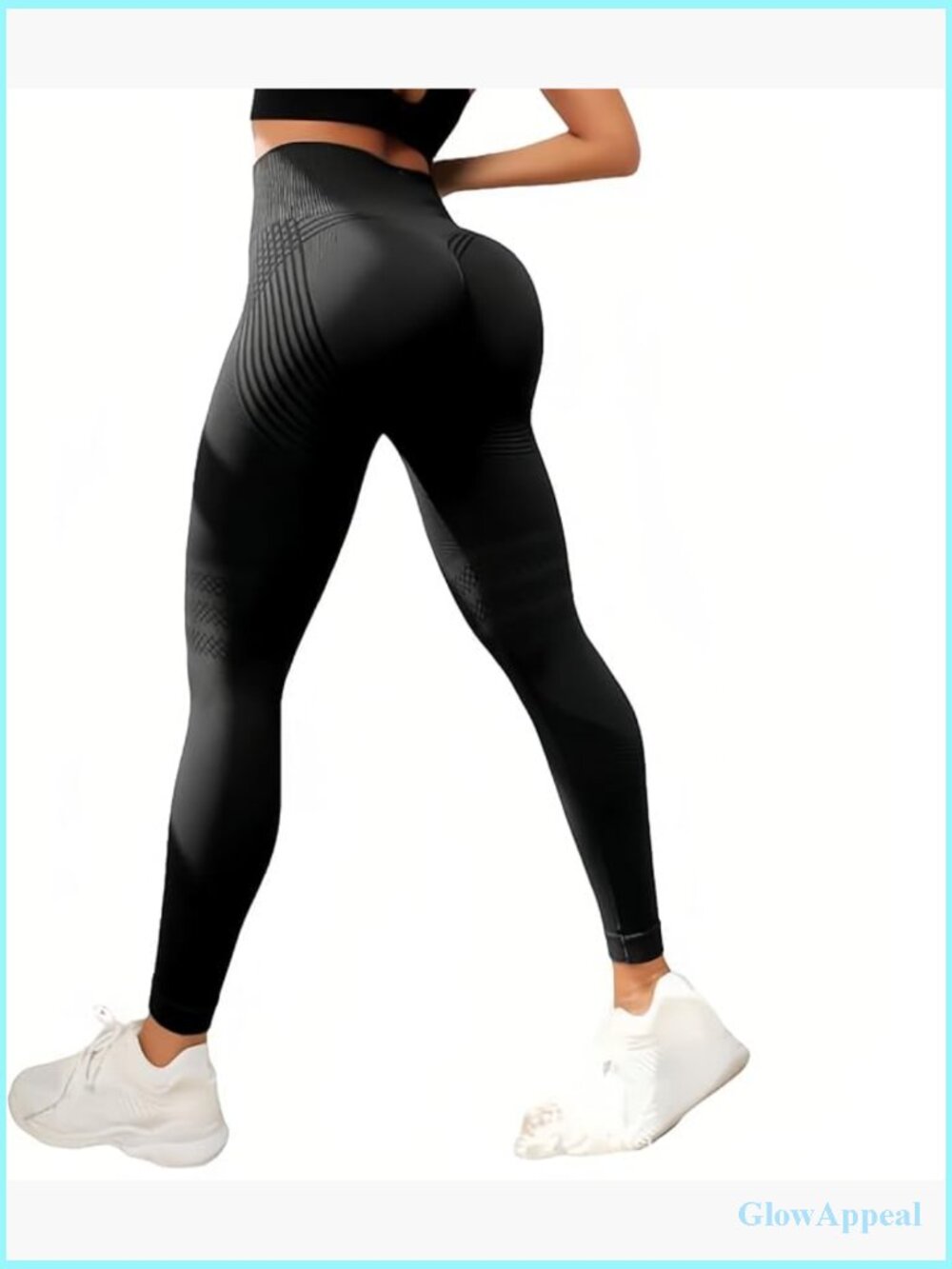 Tummy Control High Waist Seamless Gym Leggings, Yoga Pants for Women